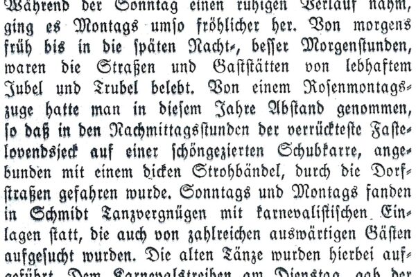 1935 AC die Karnevalsfeier in Schmidt