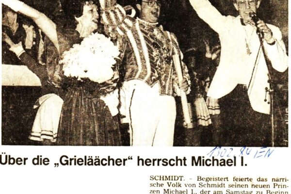 1984 Feb. 13. EN Prinz Michael I.
