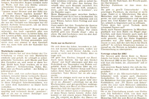 1984 Feb. 27. EN Reiner Jakobs der singende Schwan 2