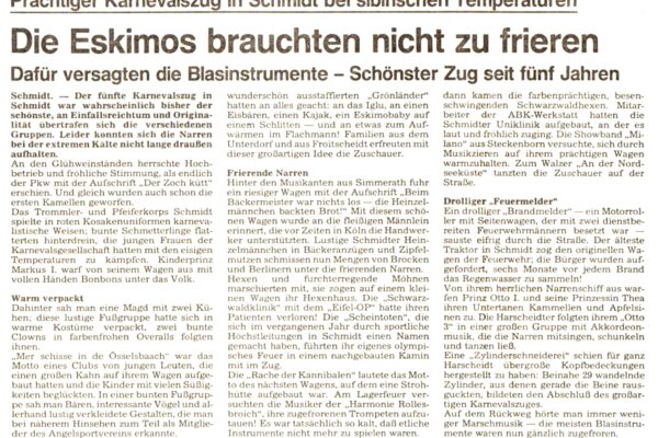 1986 Feb.10. AN Karnevalszug 2