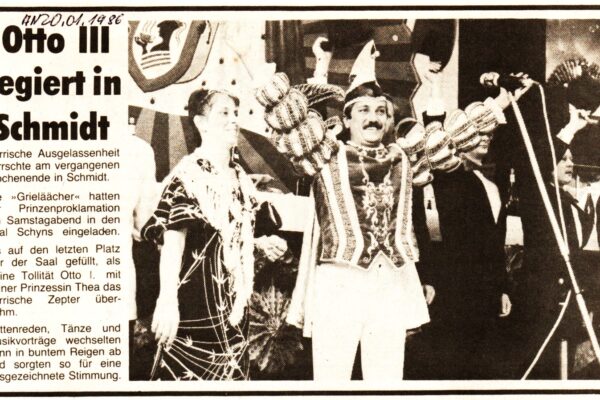 1986 Jan. 20. AN Prinz Otto III 1