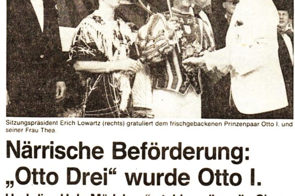 1986 Jan. 20. AN Prinz Otto III 2