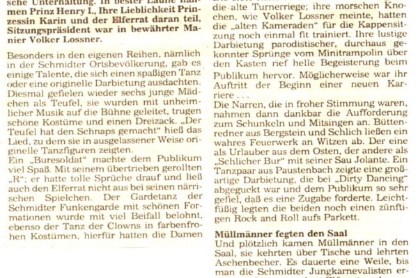 1988 Jan. 17. AN Kappensitzung