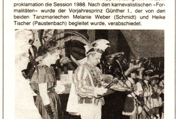 1988 Jan. 28. EiWo Kappensitzung