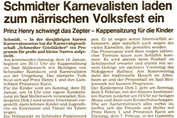 1989 Jan. 14. AN Prinz Henry Lossner