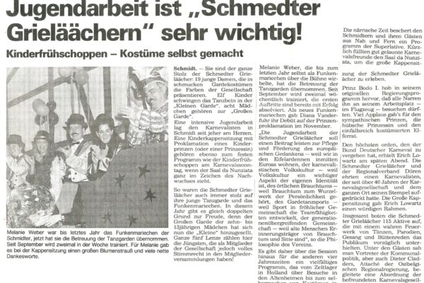 1993 Feb. 10. Brücke Jugendarbeit i. sehr wichtig