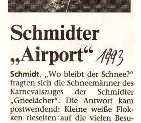 1993 Feb. Karnevalszug i. Schmidt
