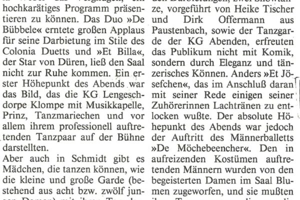1993 Jan. 30. EiWo a.Sonnt. Schmidter Damensitzung 1