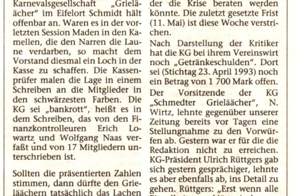 1993 Mai 11. DZ