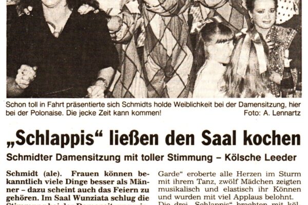 1994 Jan. 10. AN Damensitzung i. Schmidt