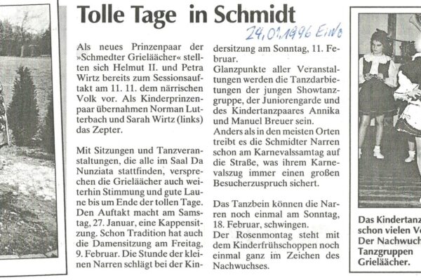 1995 Feb. 15. Prinz Helmut Wirtz 3