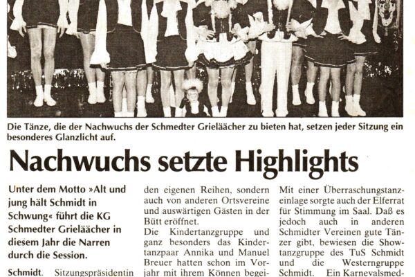 1996 Jan. 31. EiWo Nachwuchs Highlights
