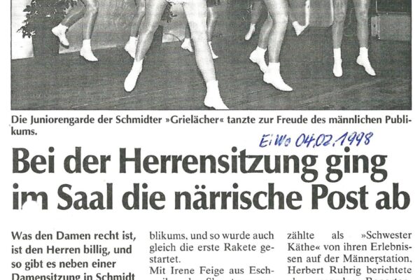 1998 Feb. 04. EiWo Herrensitzung