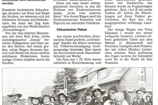 2000 März 06. EN Karnevalszug
