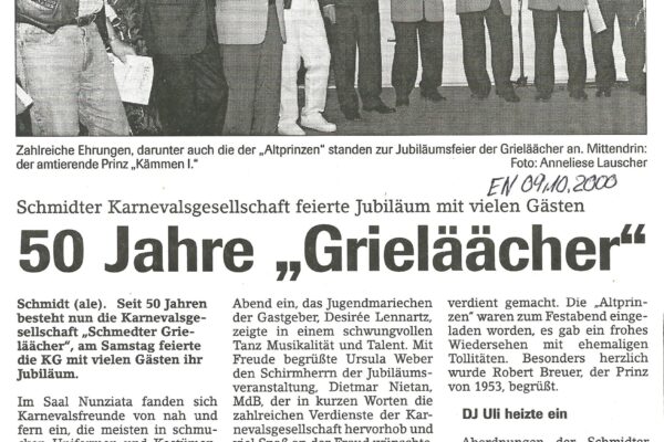 2000 Okt. 09. EN 50 Jahre Grieläächer