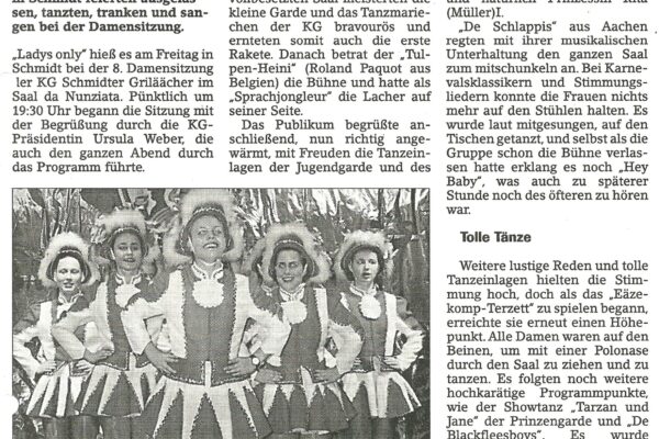 2001 Feb. 13. EN Jecke Wiever schunkelten