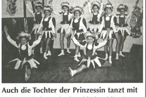 2001 Jan. 17. Sup.Mittw. d. Tochter d. Prinzessin tanzt
