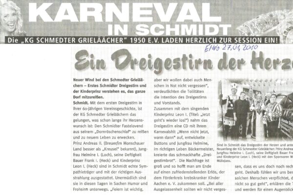 2010 Jan .27. EiWo ein Dreigestirn der Herzen