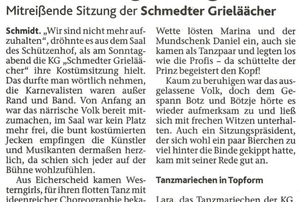 2013 Feb. 05. EN mitreißende Karnevalssitzung