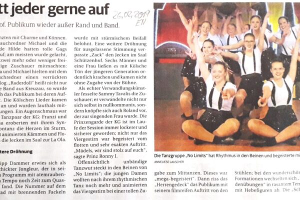 2019 Feb. 26. EN Tanzgruppe No Limits